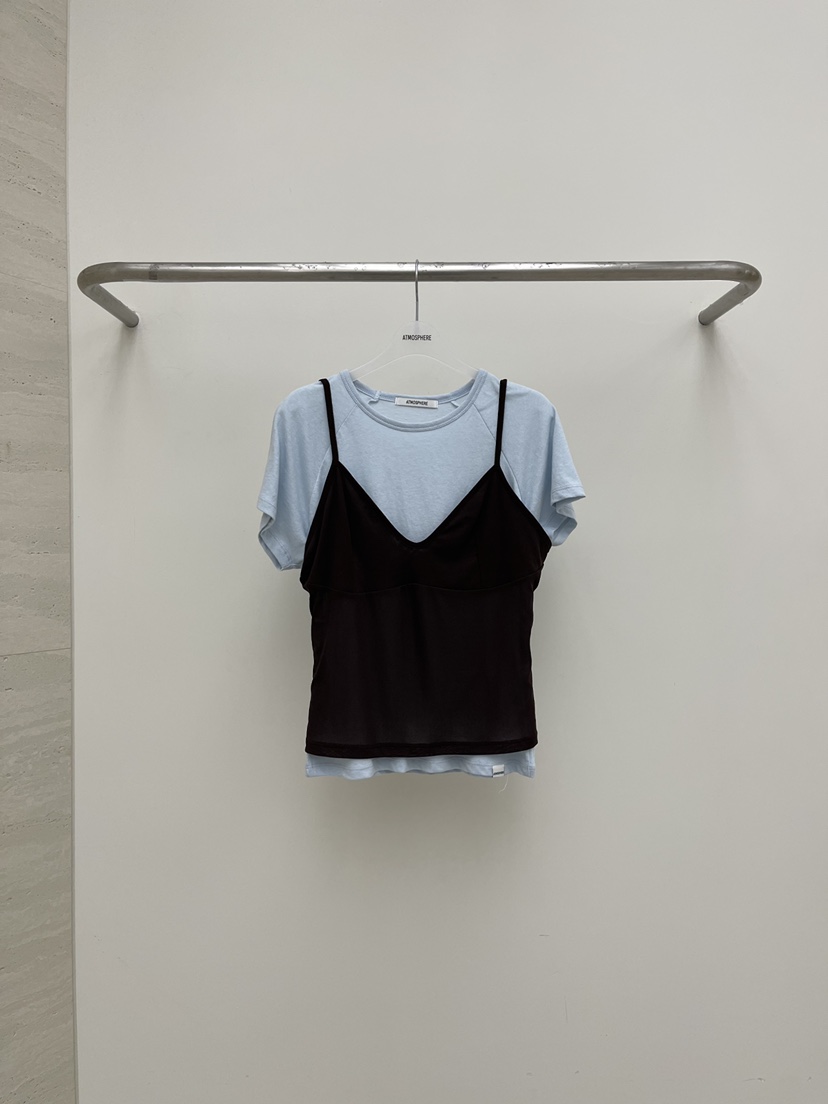ATMOSPHERE韓國代購女裝新品26春夏休閑推薦時尚套裝套裝ATMOSPHERE/BLING套裝圖色2