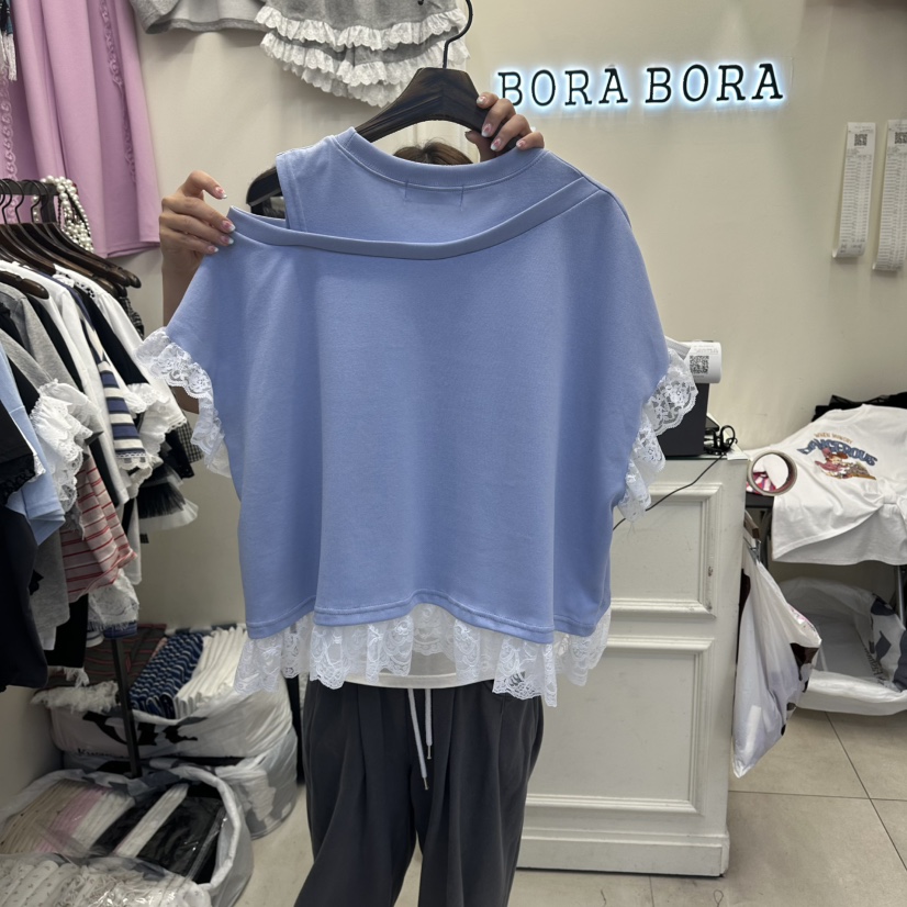 BORA BORA韓國東大門直郵女裝新款熱賣推薦26春夏人氣T恤BORA BORAT恤