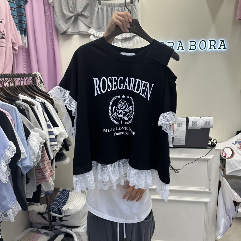 BORA BORA韓國東大門直郵女裝新款熱賣推薦26春夏人氣T恤BORA BORAT恤圖色2