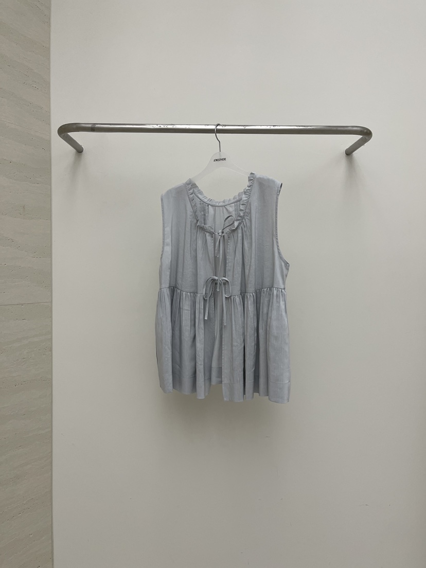 ATMOSPHERE韓國直郵實拍女裝新品人氣熱賣時尚吊帶背心亞麻ATMOSPHERE/BLING吊帶/背心圖色2