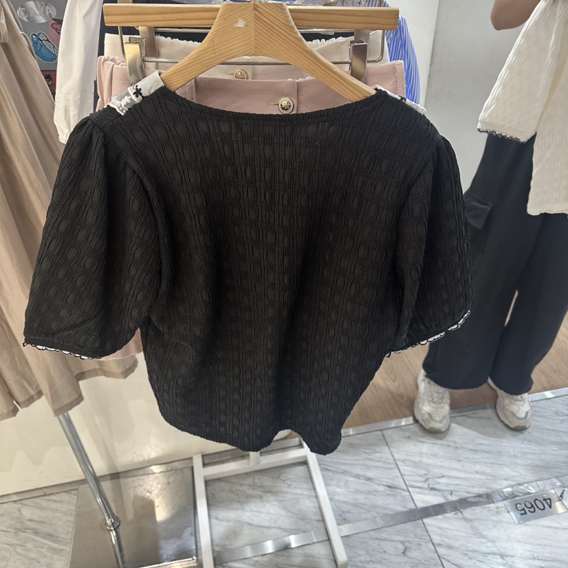 ABLESTUDIO韓國代購女裝新款26夏季人氣熱賣襯衫蕾絲衫特價ABLESTUDIO襯衫/蕾絲衫