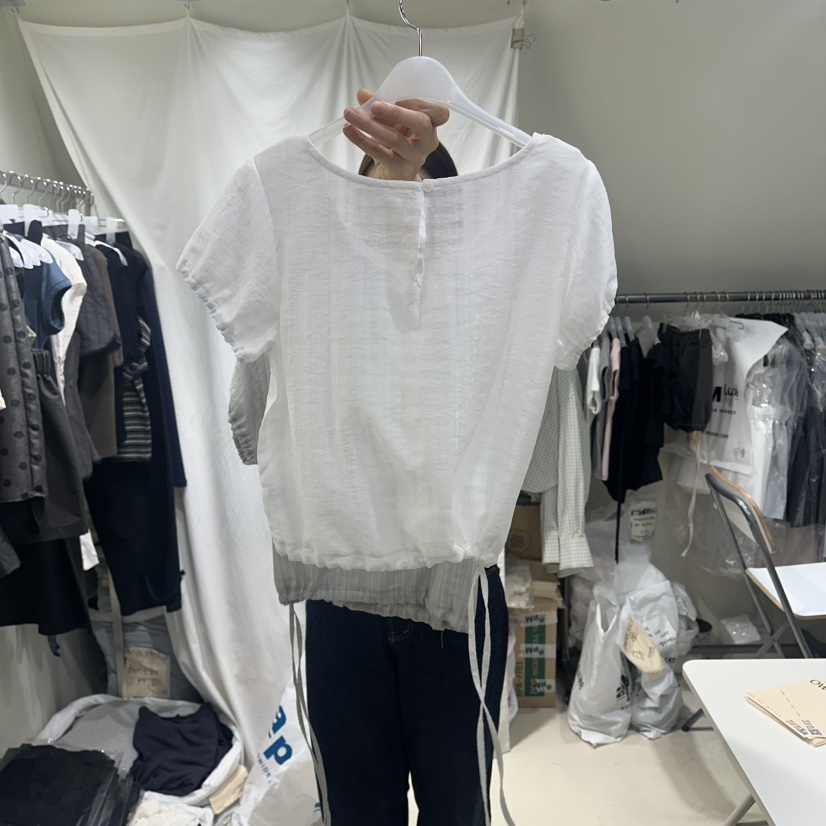 OWNS韓國直郵女士新品推薦26春夏休閑熱賣時尚襯衫蕾絲衫OWNS HAUS襯衫/蕾絲衫