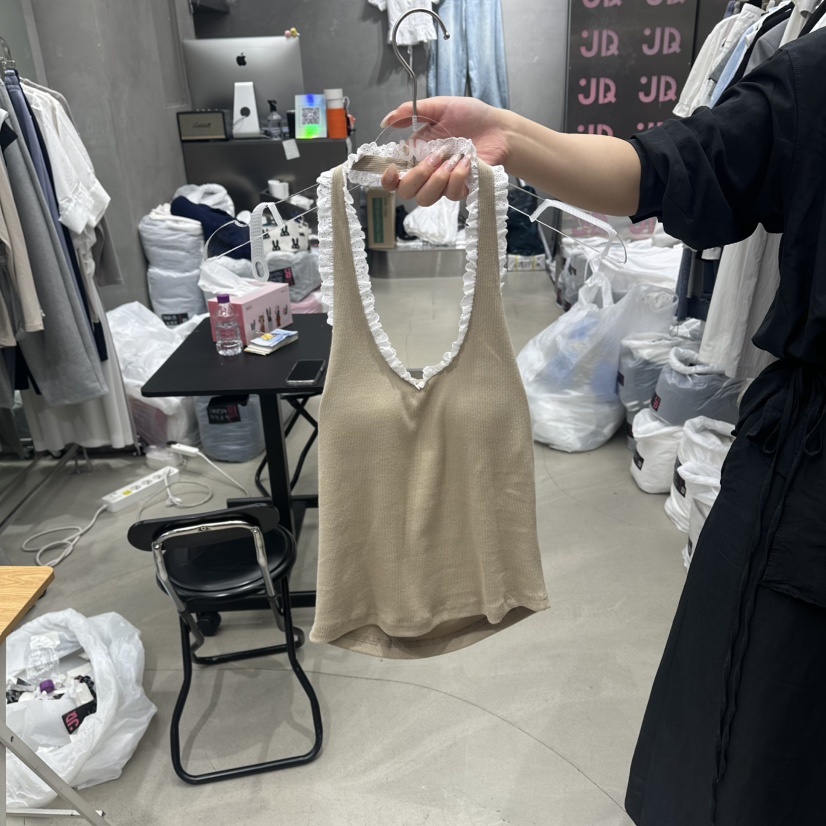 JUDYQUE韓國直郵女士新品26春夏職業26夏季休閑時尚吊帶背心JUDYQUE吊帶/背心圖色2