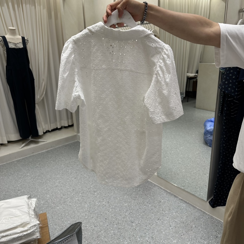 AFTERNOON韓國東大門直郵女士新款熱賣人氣26夏季襯衫蕾絲衫AFTERNOON襯衫/蕾絲衫