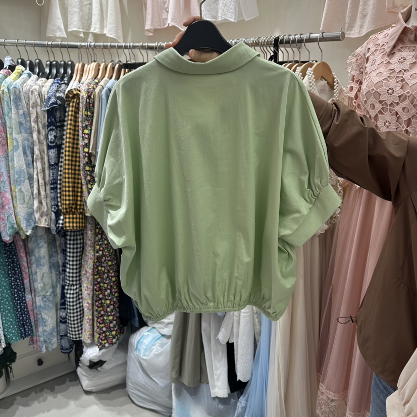 BIKINI東大門實拍韓國女裝新品休閑26夏季人氣襯衫蕾絲衫BIKINI襯衫/蕾絲衫
