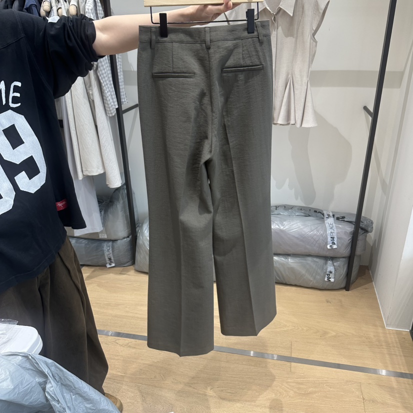 aube nunt韓國直郵女裝新品職業人氣時尚休閑26夏季休閑褲aube nunt休閑褲