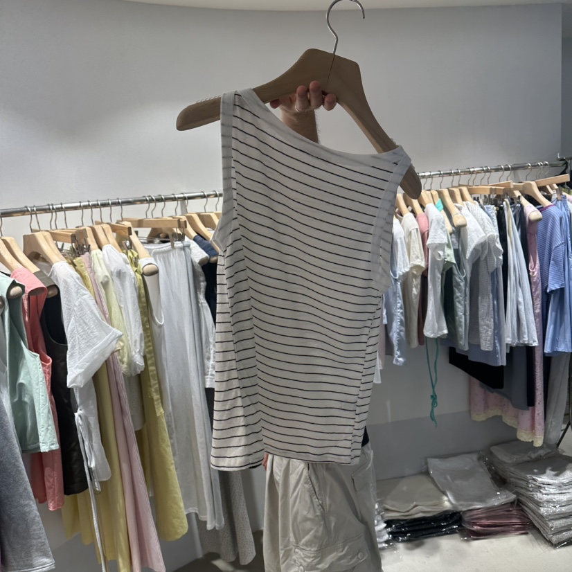 ROOM K-P韓國直郵女士新款26春夏26夏季時尚休閑吊帶背心roomk吊帶/背心