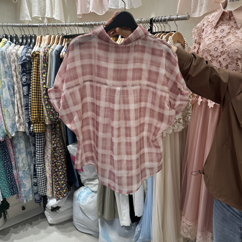 BIKINI韓國東大門直郵女士新品時尚人氣推薦26春夏襯衫蕾絲衫BIKINI襯衫/蕾絲衫