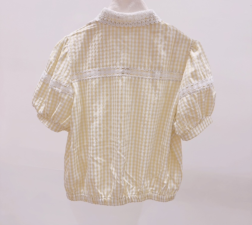 AWESOME-P韓國東大門代購女士新品時尚熱賣26夏季襯衫蕾絲衫AWESOME-P襯衫/蕾絲衫