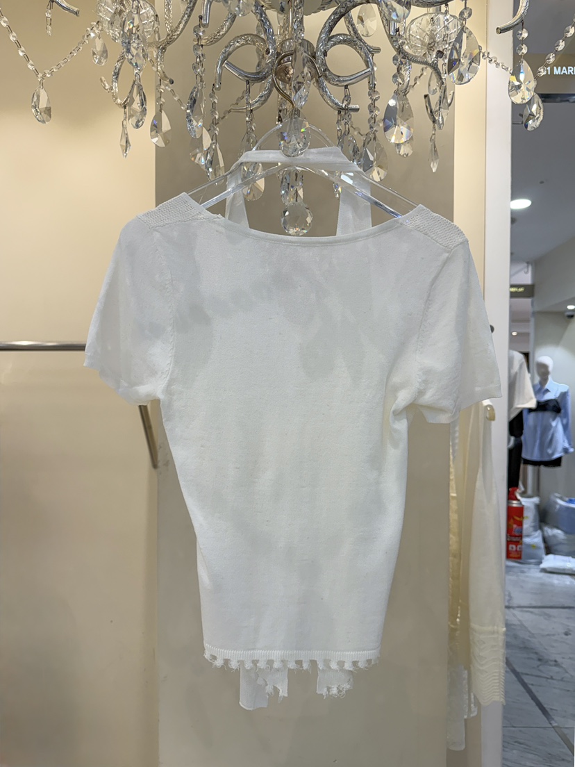 81 MARKET-L韓國東大門代購女士新品人氣針織衫假兩件亞麻81 MARKET-L針織衫