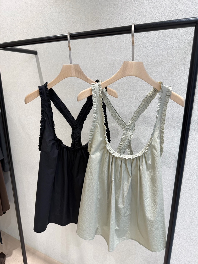 POSTMODERN韓國直郵女士新款時尚26春夏職業吊帶背心無袖POSTMODERN吊帶/背心