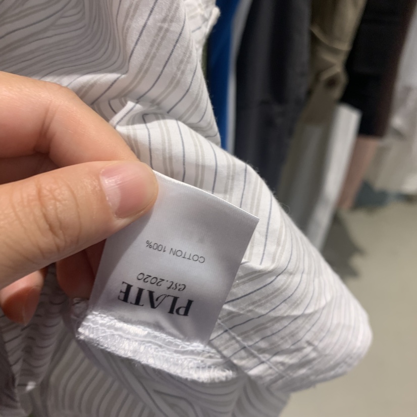 PLATE韓國直郵女裝新品職業26春夏時尚休閑熱賣襯衫蕾絲衫PLATE襯衫/蕾絲衫