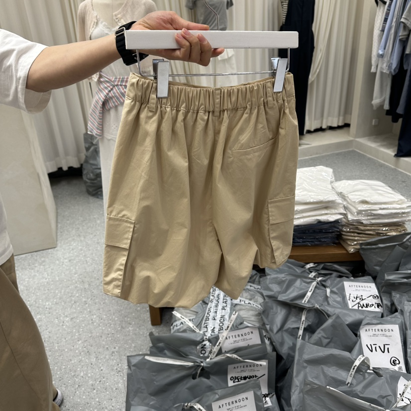 AFTERNOON韓國直郵實拍女裝新品26春夏推薦熱賣26夏季短褲AFTERNOON短褲