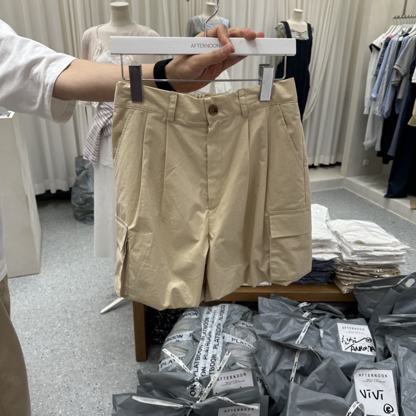 AFTERNOON韓國直郵實拍女裝新品26春夏推薦熱賣26夏季短褲AFTERNOON短褲圖色3