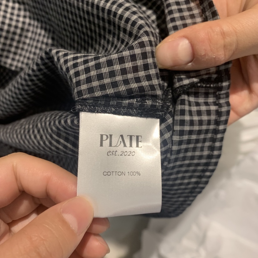 PLATE東大門實拍韓國女士新款時尚26夏季職業26春夏襯衫蕾絲衫PLATE襯衫/蕾絲衫