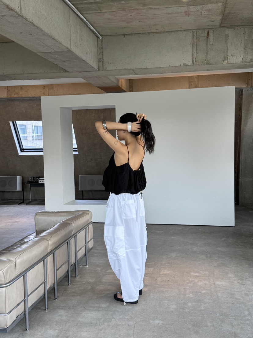 LIMLIMLIM韓國直郵實拍女裝新款職業26春夏熱賣吊帶背心刺繡LIM LIM LIM吊帶/背心