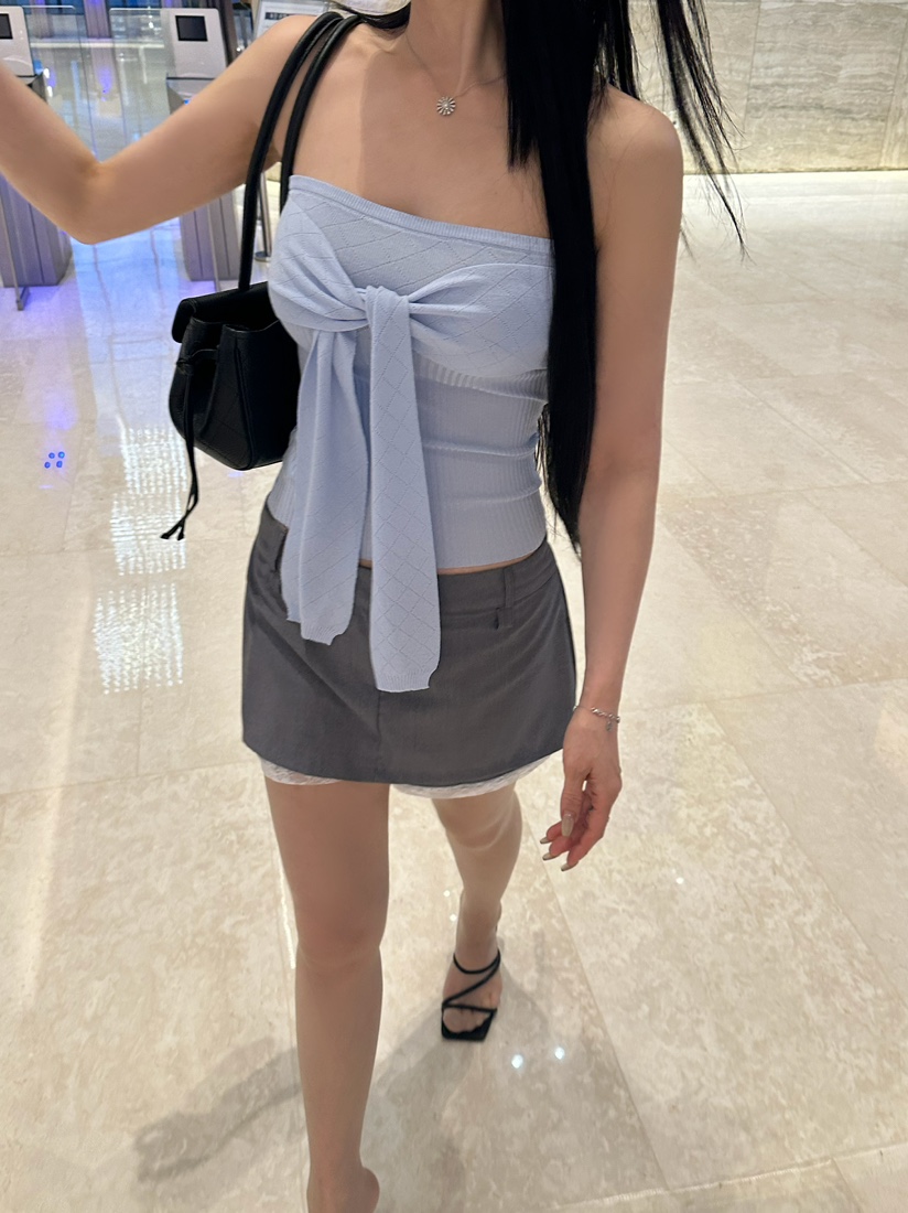 MARKE-P韓國東大門代購女裝新款熱賣26春夏套裝套裝絲綢開衫MARKE-P套裝