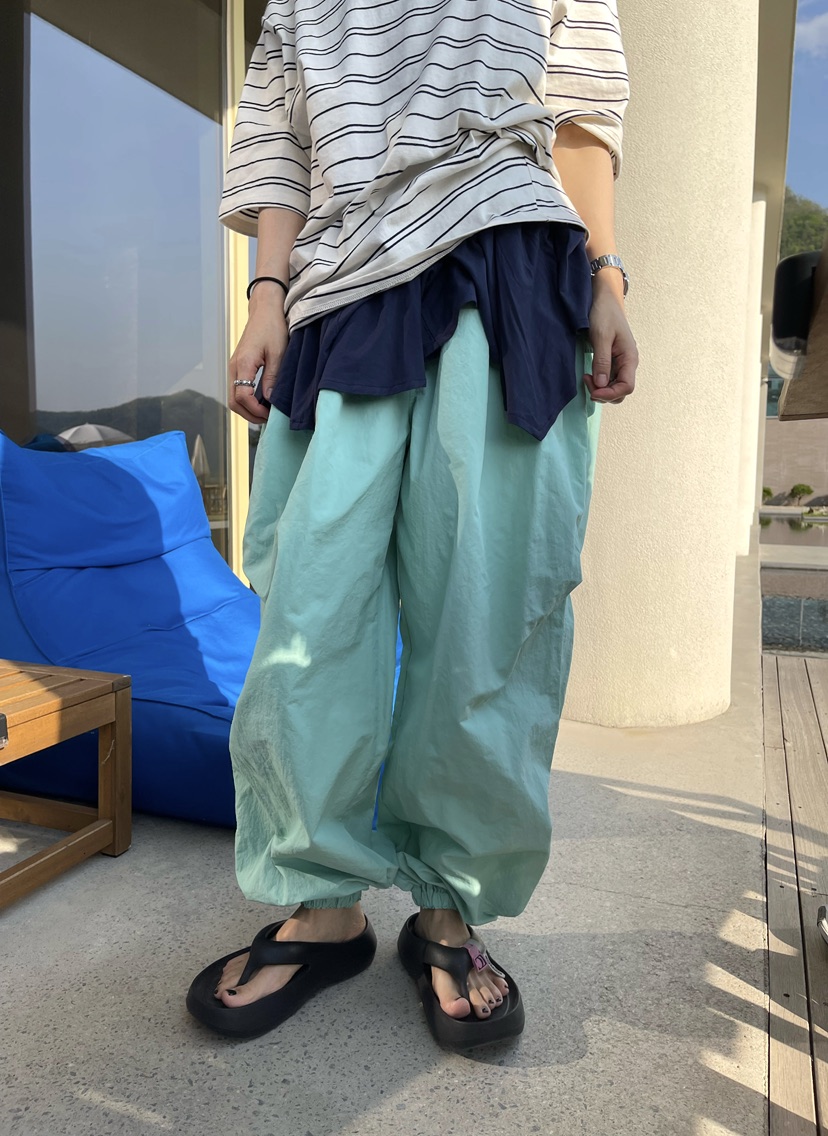 CRACKERS韓國直郵實拍女裝新款人氣時尚休閑推薦26春夏休閑褲CRACKERS休閑褲