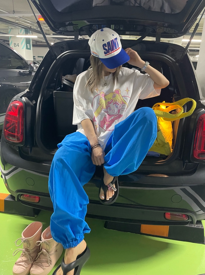 CRACKERS韓國直郵實拍女裝新款人氣時尚休閑推薦26春夏休閑褲CRACKERS休閑褲
