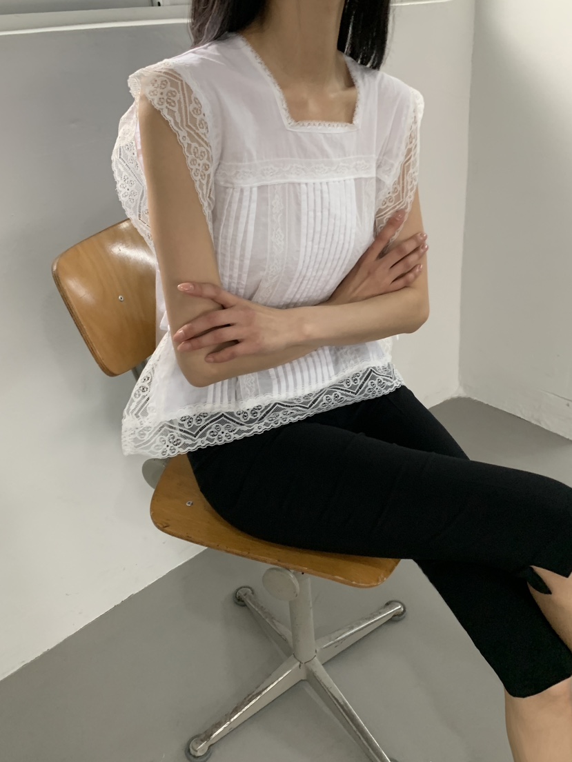 STAGE韓國直郵女裝新品職業推薦時尚人氣熱賣26春夏襯衫蕾絲衫STAGE襯衫/蕾絲衫