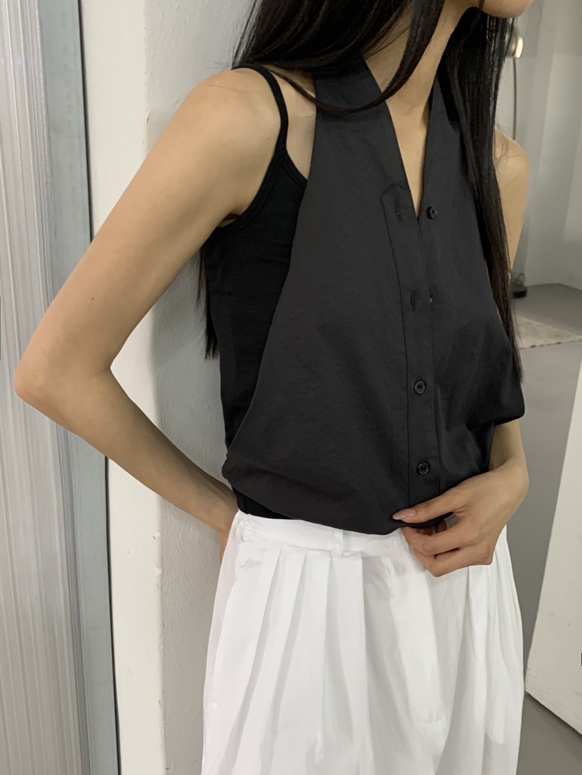 STAGE韓國東大門直郵女士新品時尚26夏季職業推薦吊帶背心STAGE吊帶/背心