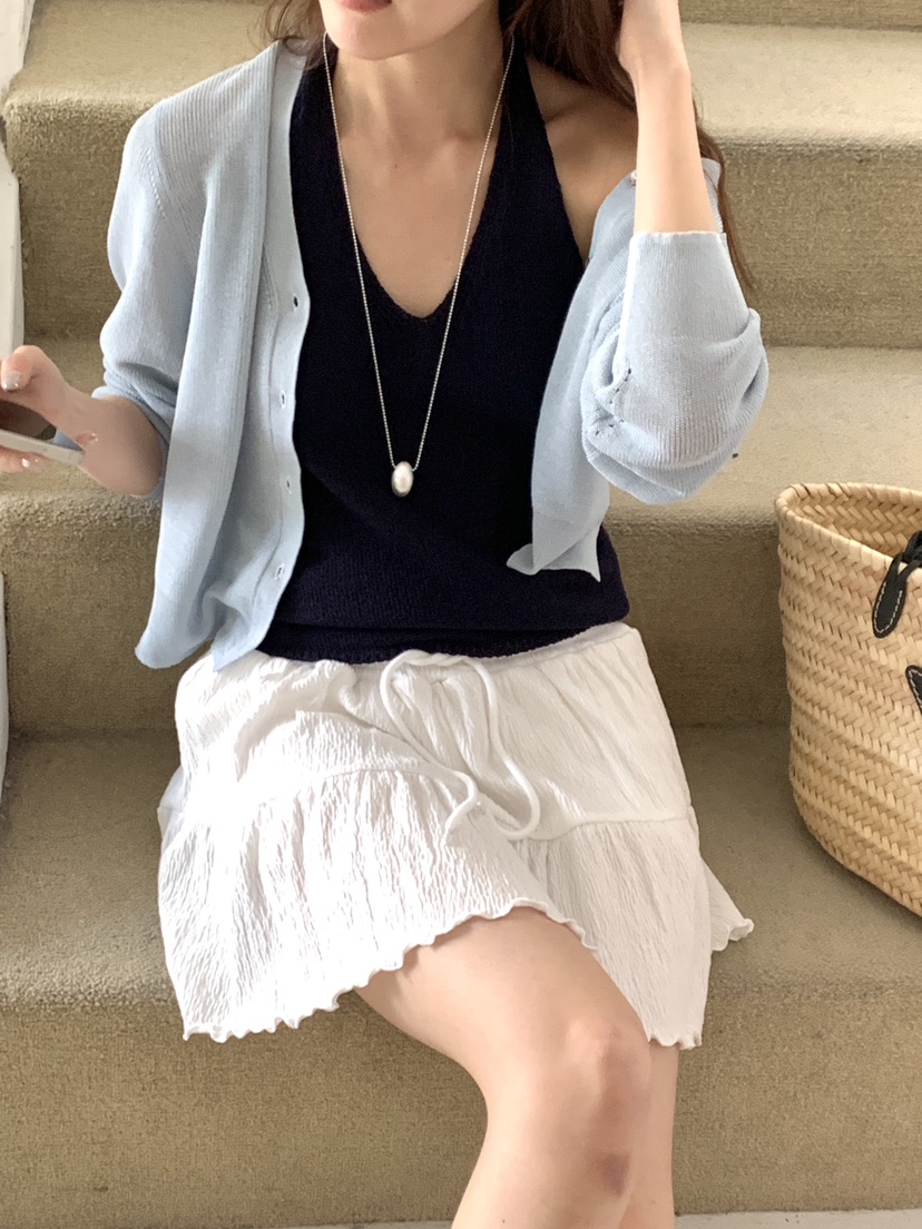 EOMPIT韓國直郵女士新品職業休閑26夏季26春夏人氣熱賣短裙EOMPIT短裙