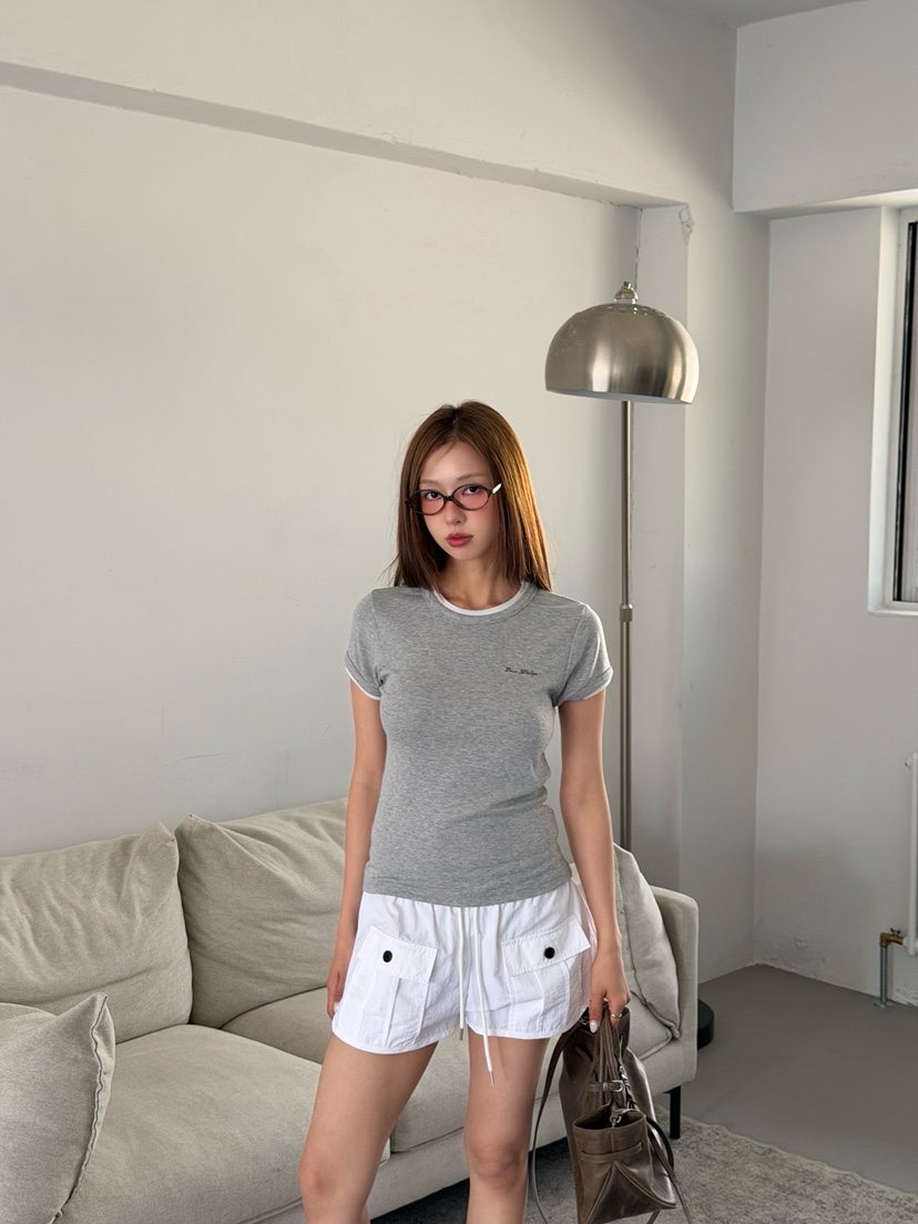 MARKE-P韓國直郵女士新款休閑26夏季26春夏時尚推薦職業T恤MARKE-PT恤