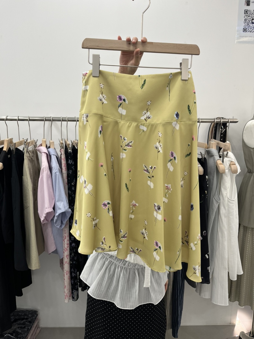 LEMATIN韓國代購女士新品26春夏人氣熱賣休閑半身裙中短裙緞LEMATIN半身裙/中短裙