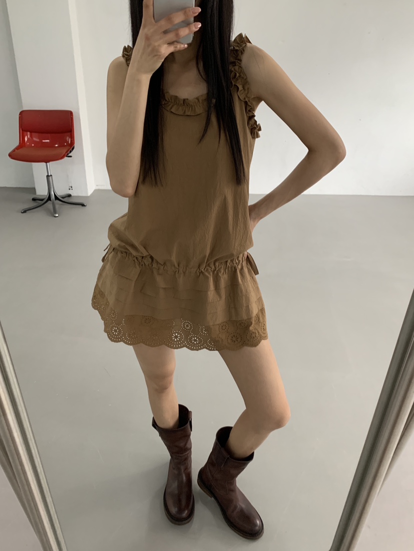STAGE韓國東大門代購女士新款26春夏26夏季推薦熱賣連衣裙STAGE連衣裙