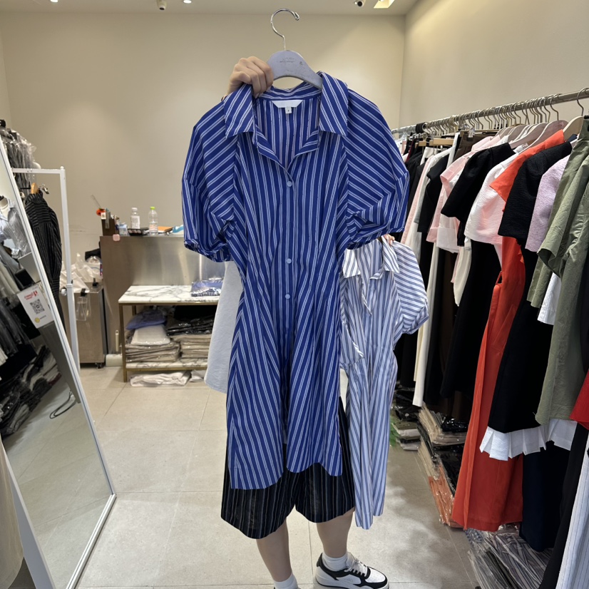 INNO韓國直郵實拍女裝新品26春夏推薦休閑職業人氣連衣裙INNO連衣裙圖色2
