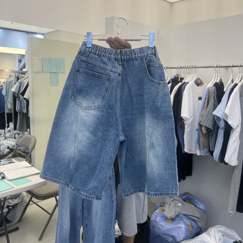 NON CLIP東大門實拍韓國女裝新款26春夏時尚休閑短褲口袋NON CLIP短褲
