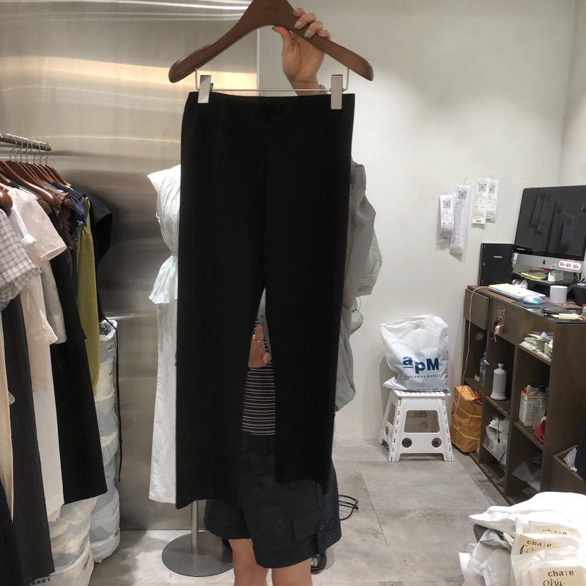 CHAE韓國直郵女裝新品職業推薦熱賣打底褲鯊魚褲七分褲褶裥CHAE打底褲/鯊魚褲圖色2
