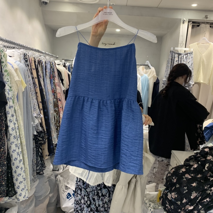 LOGROAD韓國代購女裝新品推薦時尚26夏季人氣熱賣吊帶背心LOG ROAD吊帶/背心圖色2