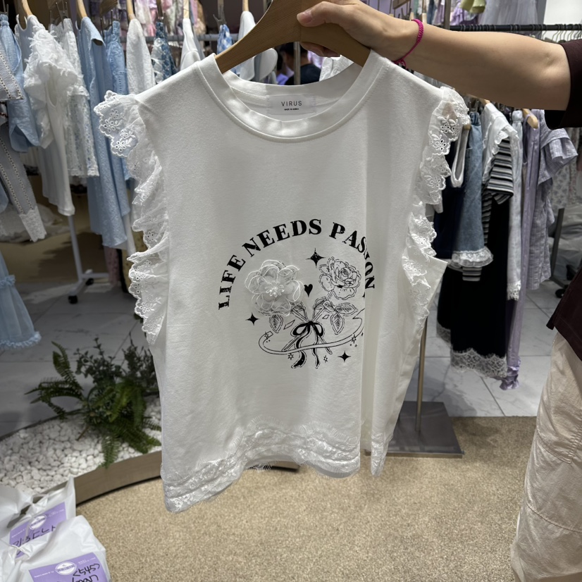 VIRUS東大門實拍韓國女裝新品熱賣職業休閑26春夏吊帶背心VIRUS吊帶/背心圖色1