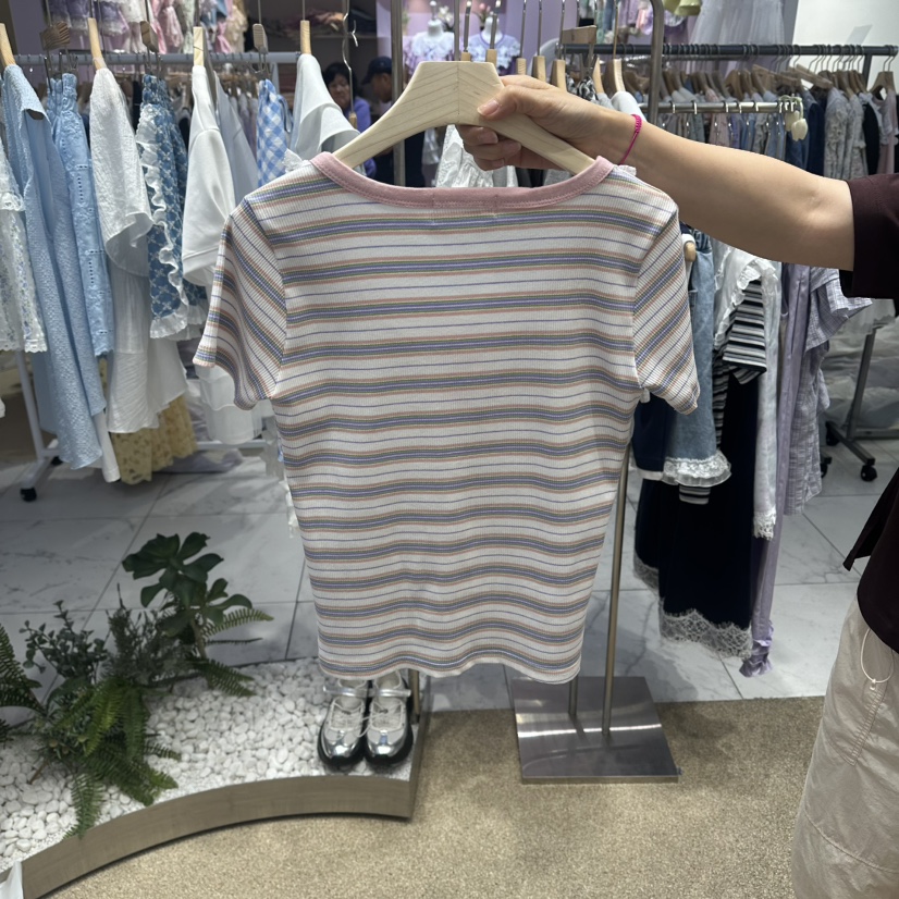 VIRUS韓國東大門直郵女裝新品休閑時尚26春夏人氣26夏季T恤VIRUST恤