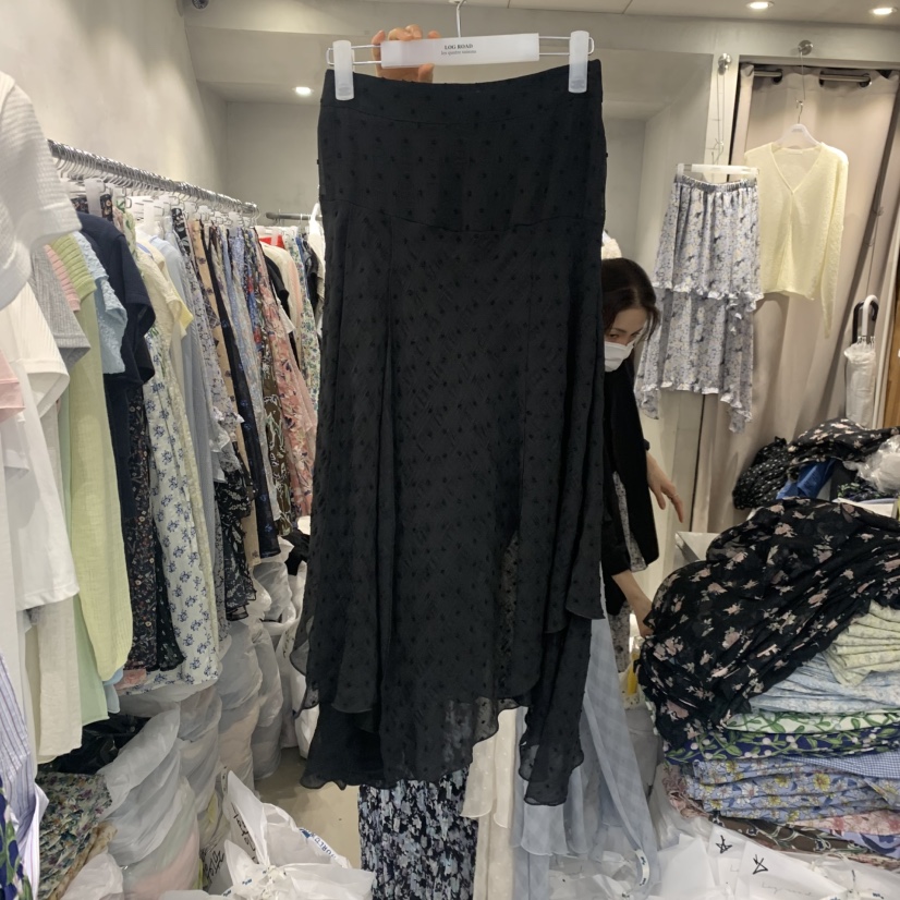 LOGROAD韓國代購女裝新款時尚休閑26夏季26春夏人氣熱賣長裙LOG ROAD長裙圖色3