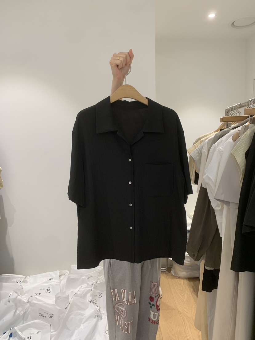 OUR-A/NOVAE韓國代購女裝新款26春夏休閑時尚襯衫蕾絲衫OUR/NOVAE襯衫/蕾絲衫圖色2