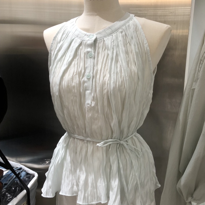 CHAE韓國直郵女裝新品時尚26春夏休閑熱賣吊帶背心含繩露背CHAE吊帶/背心圖色2