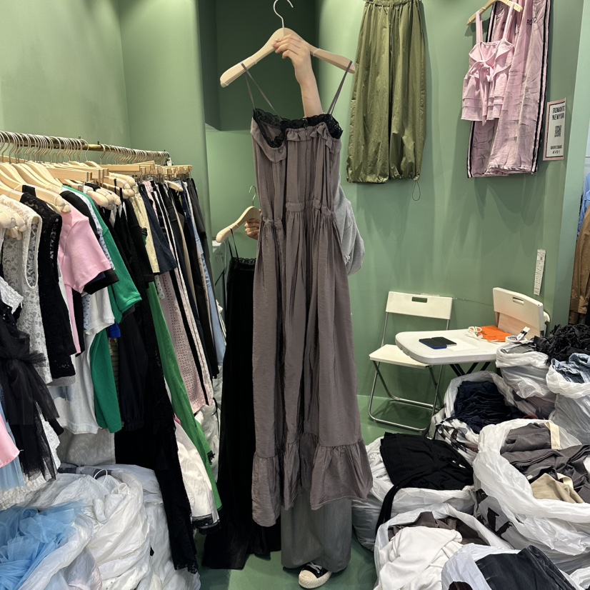 ROMANTIC NEWYORK韓國代購女士新品推薦熱賣時尚休閑連衣裙ROMANTIC NEWYORK連衣裙