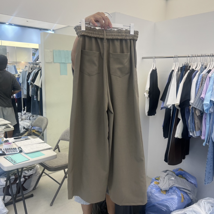 NON CLIP韓國直郵女裝新款時尚26夏季人氣休閑職業休閑褲NON CLIP休閑褲