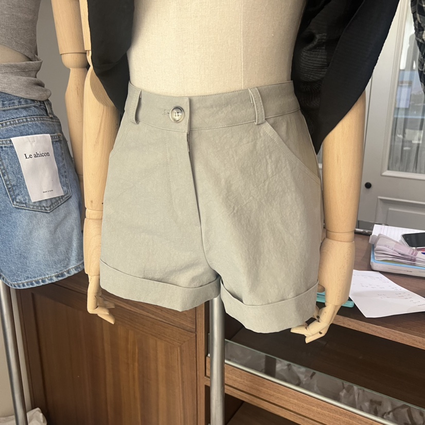 LE AHICON韓國直郵女士新品26夏季26春夏熱賣職業人氣短褲Le Ahicon短褲圖色3