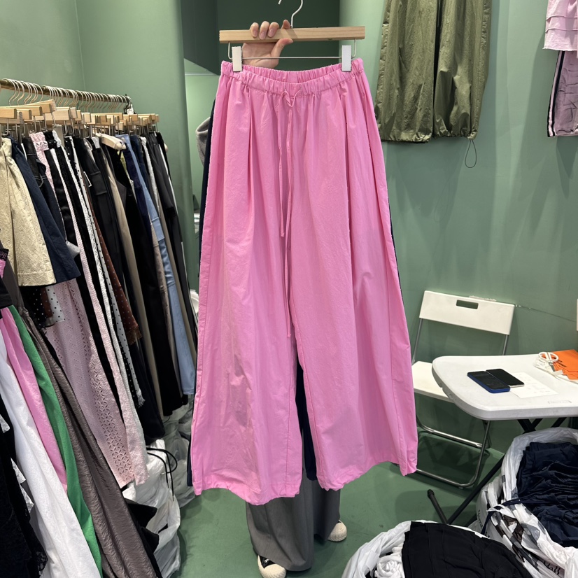 ROMANTIC NEWYORK韓國直郵女裝新款熱賣26春夏休閑褲棉質ROMANTIC NEWYORK休閑褲圖色2