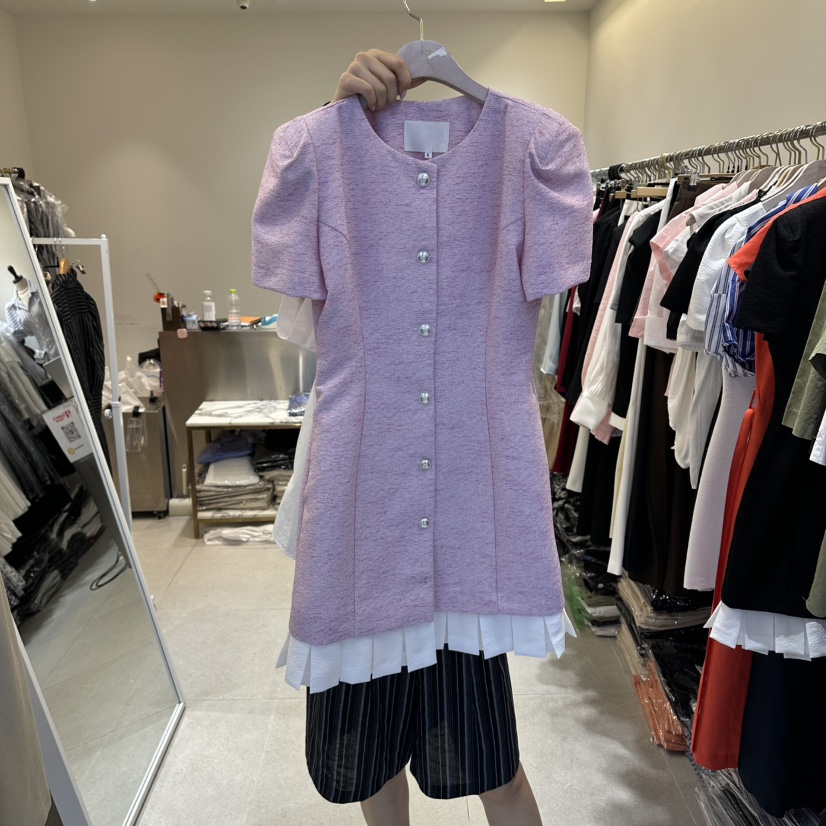 INNO東大門實拍韓國女裝新品時尚推薦人氣職業26夏季連衣裙INNO連衣裙圖色1
