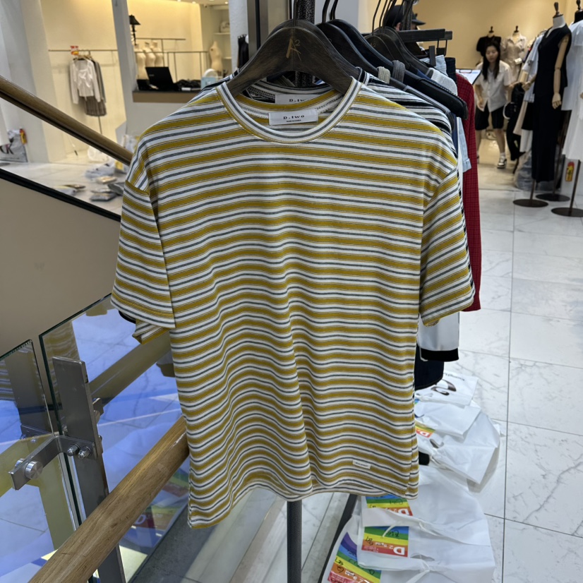 A2/D2韓國直郵女士新品人氣時尚熱賣26夏季26春夏推薦T恤A2/D2T恤圖色2