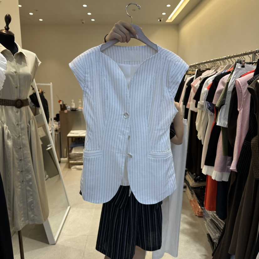INNO東大門實拍韓國女裝新品職業時尚休閑26夏季推薦馬甲INNO馬甲圖色1