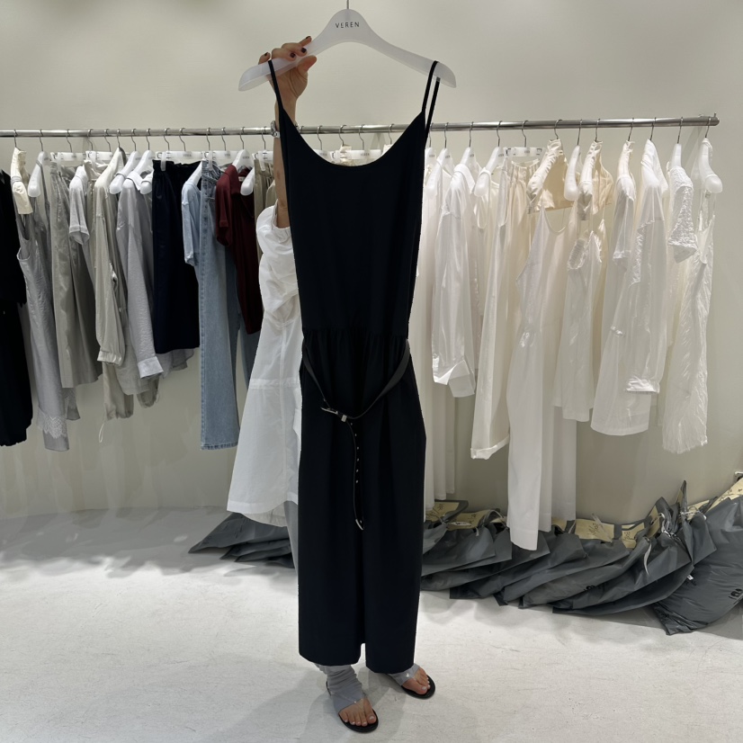 VEREN韓國代購女士新品人氣時尚26夏季休閑連衣裙不含腰帶VEREN連衣裙圖色2