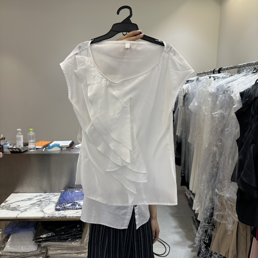 INNO韓國直郵實拍女士新品時尚26春夏26夏季推薦襯衫蕾絲衫INNO襯衫/蕾絲衫圖色1