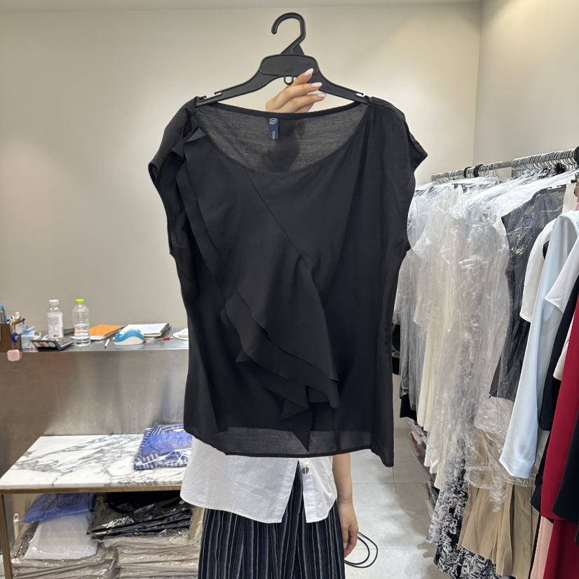 INNO韓國直郵實拍女士新品時尚26春夏26夏季推薦襯衫蕾絲衫INNO襯衫/蕾絲衫圖色2