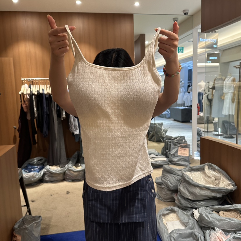REPERTORY韓國直郵女裝新品26夏季26春夏推薦休閑吊帶背心REPERTORY吊帶/背心圖色5