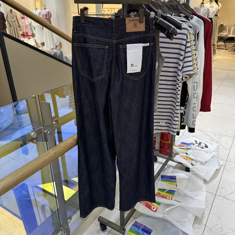 A2/D2韓國東大門直郵女裝新品時尚人氣牛仔褲不褪色腰帶A2/D2牛仔褲